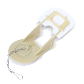 Aleta de válvula de descarga de inodoro de 3 pulgadas compatible con TOTO THU128 THU092-7 Piezas de repuesto de válvula de aleta con sello de silicona y contador equilibrado