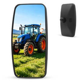 Forklift Rearview Mirror Square HD Wide-Angle Tractor Mirror Convex Auxiliary Rear View Mirrors(1pcs)