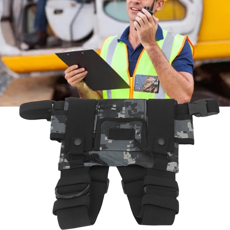Radio Shoulder Holster Chest Harness Holder Vest Rig Radio Chest