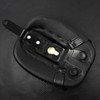 HDBUBALUS Motorcycle Rear Seat Pelion Pad Seat with Belt Fits