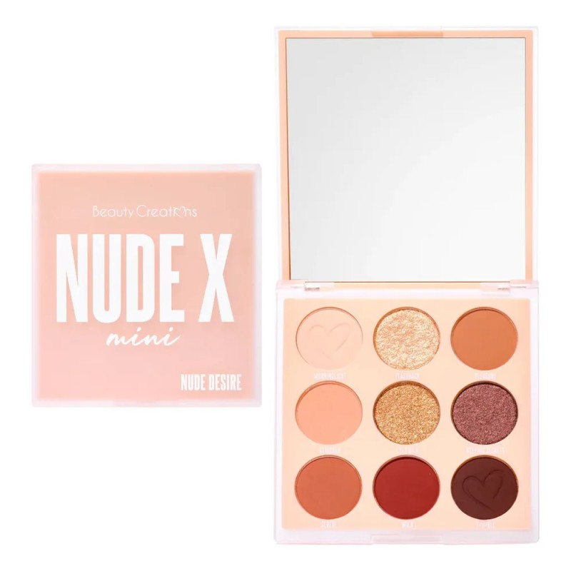Paleta De Sombras Para Ojos Mini Nude X 9 Tonos