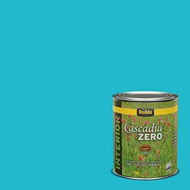 Rodda Paint CASCADIA ZERO Interior Semi-Gloss Paint & Primer in One, Quart, Sarah's Garden