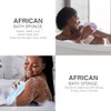 Ujfqbh Piezas Red Exfoliante Africana Esponja Larga Baño Corporal Ducha