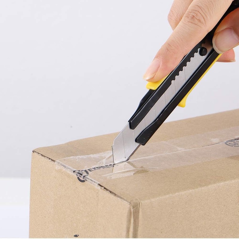 DOWELL Box Cutter Utility Knife Retractable Snap Off Blades Hobby