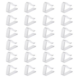 HENGBIRD Pack of 24 Plastic Table Cloth Clips Table Cloth Holding Clips Outdoor Tablecloth Holder Table Cover Clips for Thick Tables Garden Table Camping Picnic