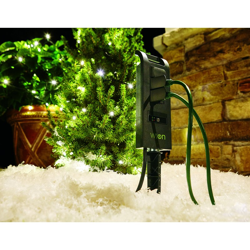 Woods WiOn 50063 Smart Plug-In Indoor and Outdoor Wi-Fi Switch