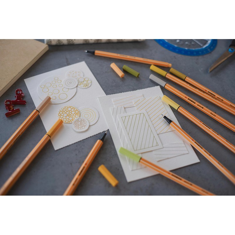 STABILO STABILO - Fineliner - point 88-10er Pack - grün