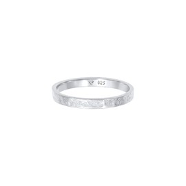 Elli Women's Ring Partner Basic Organic Look in 925 Sterling Silver