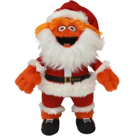 Bleacher Creatures Philadelphia Flyers Santa Gritty 10" Mascot Plush Figure- A Mascot for Play or Display