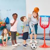 VETGI Toddler & Little Kids Basketball, 5" Mini Basketball w/Pump,