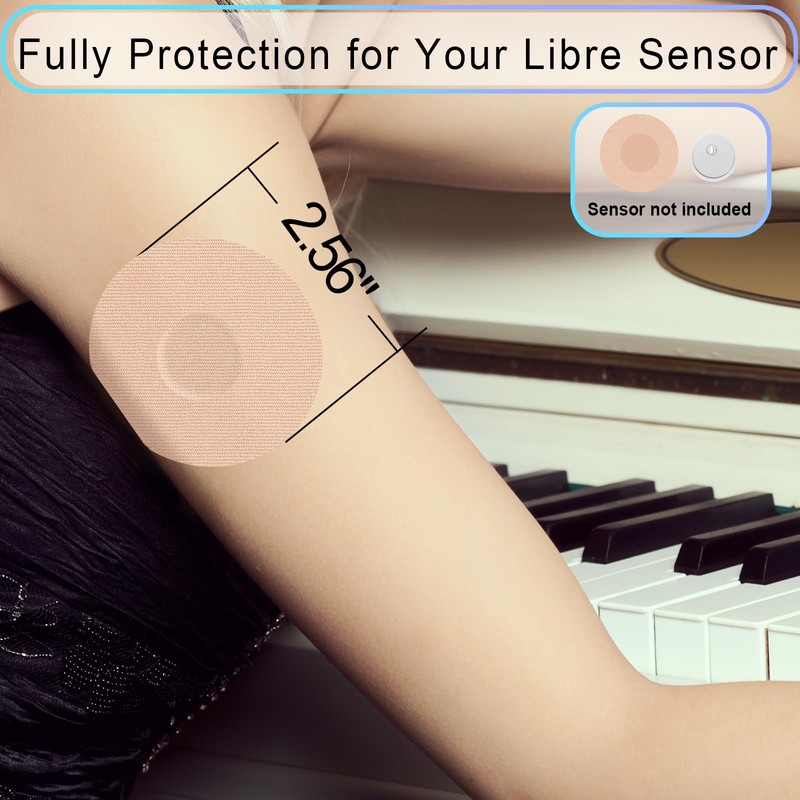 25 Pack Libre 3 sensors Covers,Breathable for Libre 3 Patches