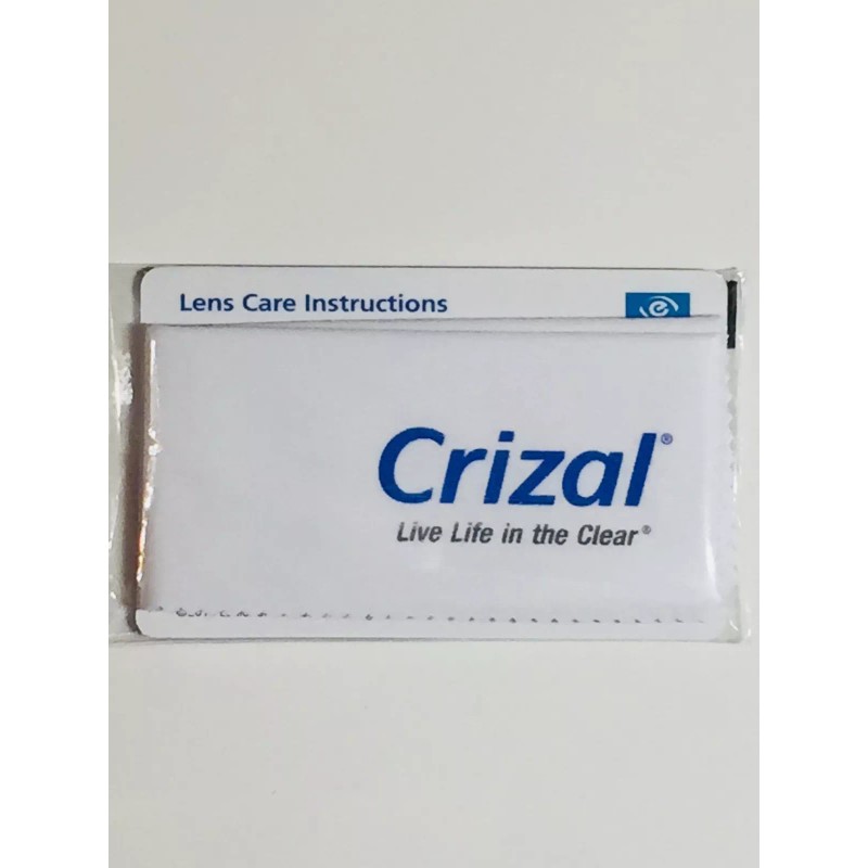 Crizal Eyeglass Cleaning Cloths Microfiber Polishing Cloth For Sunglasses Wipes