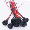 Twidec/8Pcs SPST Round Dot Rocker Toggle Switch Control For Car