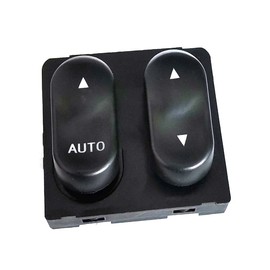 DEVMO Interruptor de ventana principal del lado del conductor XL3Z14529AA compatible con Ford F-150/1999-2000 Ford F250 F350 / 2001-2002 Ford Lobo 2 puertas Pickup Cab