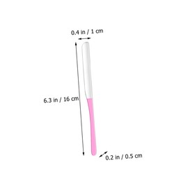 OATIPHO Makeup Mixing Spatula Tool Long Handle Stainless Steel Beauty Palette Stick Cosmetic Spatulas