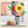 Wildflower Flowers Bouquet Building Set, 976PCS Sunflower Flower Botanical Collection