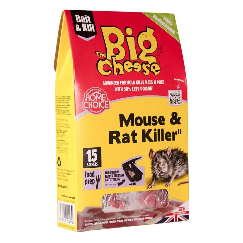 The Big Cheese Mouse & Rat Killer Pasta Sachet -