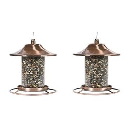 Perky-Pet Copper Panorama Wild Bird Feeder