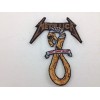 Metallica Embroidered Patch ~ Snake
