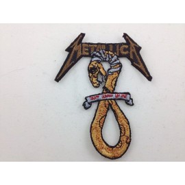 Metallica Embroidered Patch ~ Snake