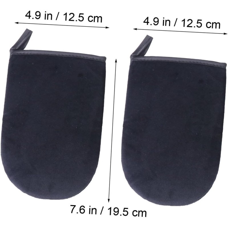 2piezas Guantes Autobronceadores Reutilizables Mitones Para Aplicación De Crema Autobronceadora