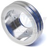 Billet Aluminum Pontiac Underdrive Pulley Kit, 350-400, 428, 455, V-Belt,