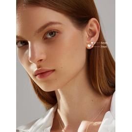 ChicSilver Sterling Silver Heart Earrings 5MM Silver Studs Earrings for Women Hypoallergenic Small Silver Earrings for Sensitive Ears Women