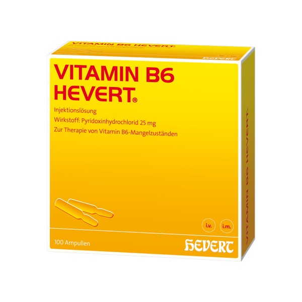 Vitamin B6 Hevert injekt Ampullen, 100 pcs. Ampoules