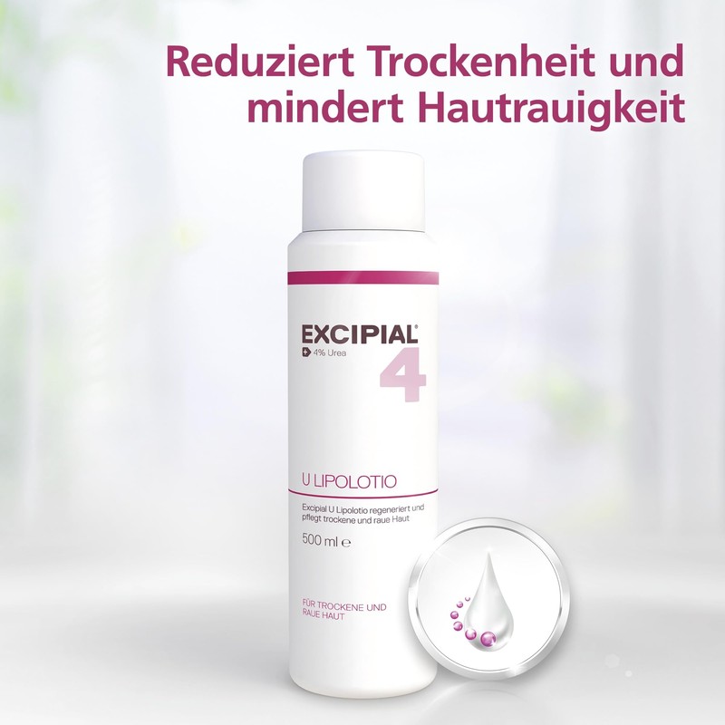 Excipial U Lipolotion 500 ml, the special cream for dry