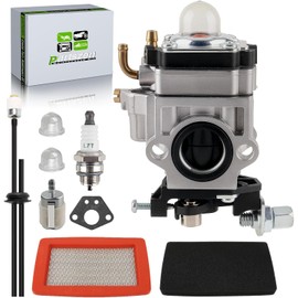 A021002040 WYK-66 43/46/48cc Carburetor Kit for Poulan Pro PR48BT BP402 Blower for RedMax EB4300 Auger Tiller Trimmer