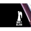 Weeping Angel - Don't Blink! - Precision-cut Vinyl Decal /
