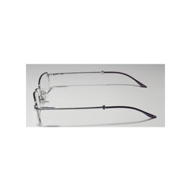 SmartClip 278 Mens/Womens Designer Half-rim Sunglass Lens Clip-Ons Flexible Hinges Eyeglasses/Glasses (49-19-135, Sapphire/Silver)