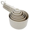 Juego de 10 cucharas medidoras de paja de trigo, utensilios
