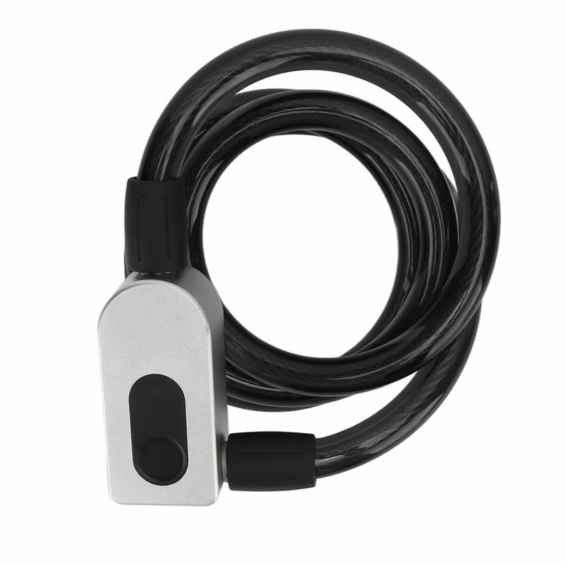 Smart Bluetooth Fingerprint Cable Lock Anti Theft Keyless Electronic for