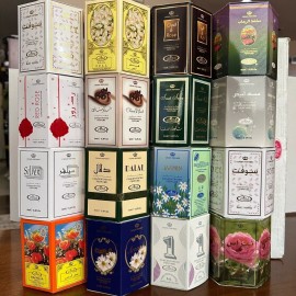 Al Rehab Concentrated 6 x 6ml Alcohol Free Perfume Roll On Attar Oil - No. 1