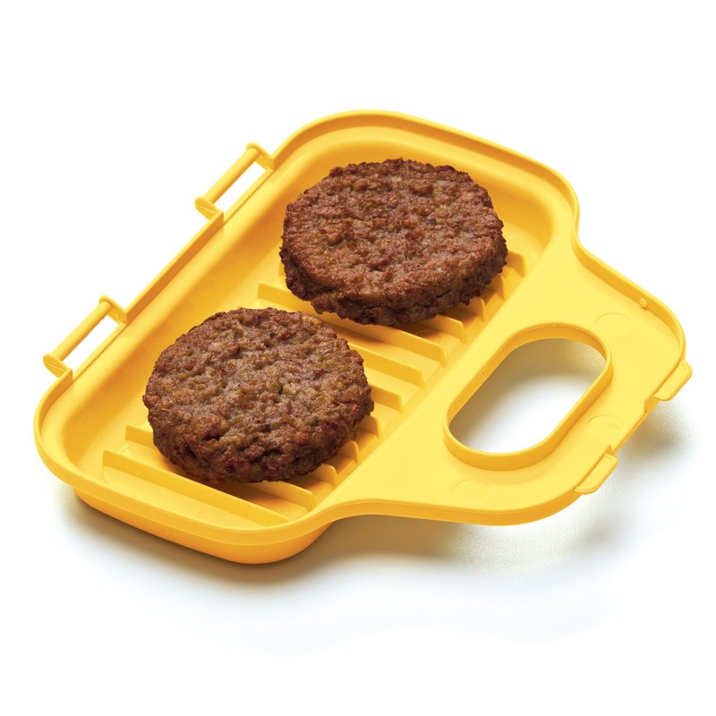 PrepSolutions Microwave Egg Poacher – Yellow, Easy-to-Use for Low-Calorie Breakfasts