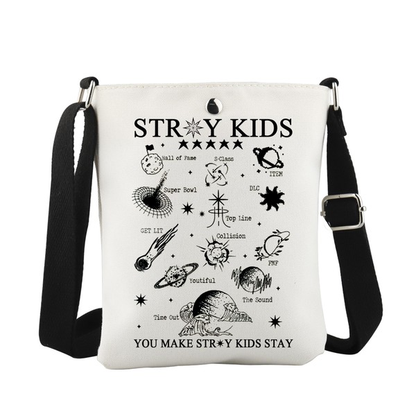 JTOUK K-Pop Lover Gift SKZ K-pop Boy Band Inspired Crossbody