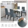 KELUINA Chair Covers, Stretch Chair Covers for Dining Room Chairs,