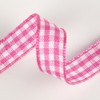 NOYI TRAXD Gingham Ribbon 25 Yard Each Roll 100% Polyester