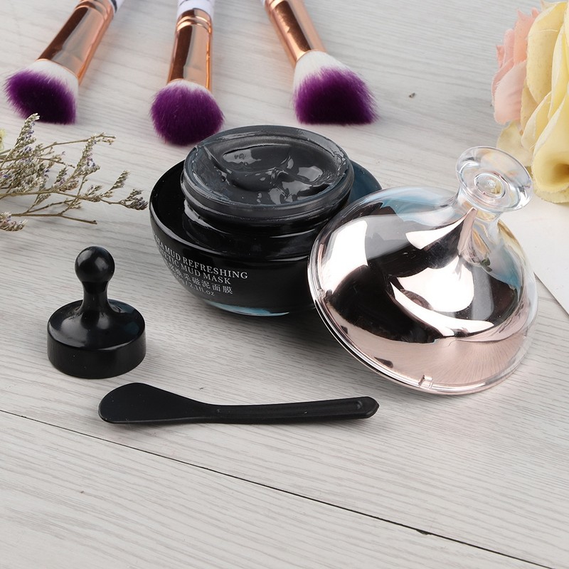 60g Black Magnetic Face Mud Mask Mineral Substance Mask Pore