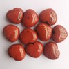Lovionus89 Natural Red Jasper Heart Love Hand Carved Palm Tree
