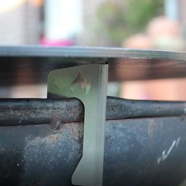 Grillrost.com The Original Fire Plate, 80 and 100 cm, and Accessories for Fire Bins and Kettle Barbecues
