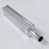 SXSJMY Drainage Channel Accessories, End Closure with Side Outlet for