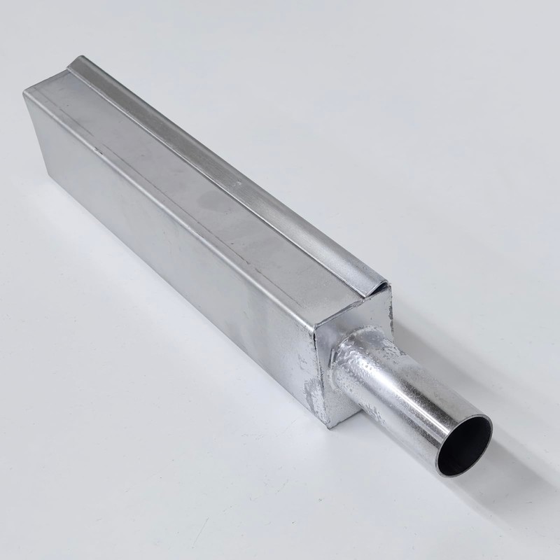 SXSJMY Drainage Channel Accessories, End Closure with Side Outlet for