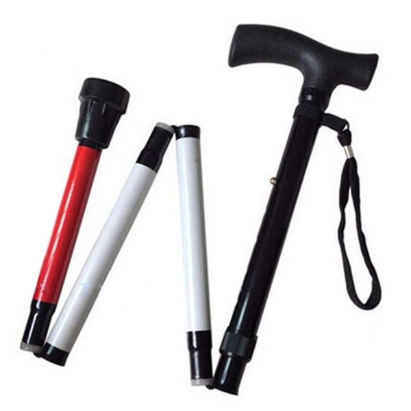 VISIONU Adjustable Folding Support Cane for The Blind 33 inch