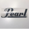 Pearl Drum Head 🥁 Decal Black High Quality Permanent Vinyl