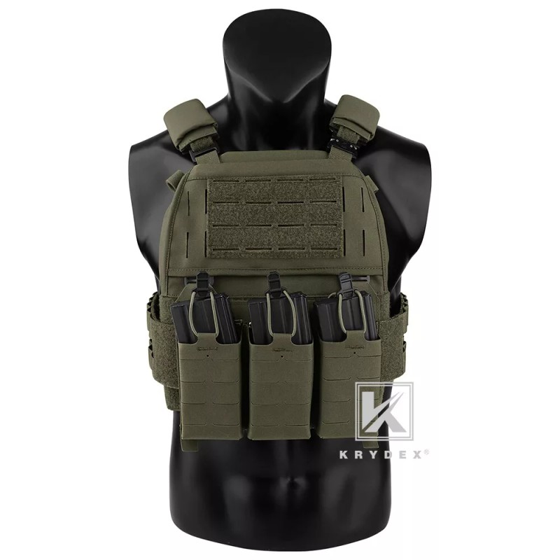 KRYDEX FCPC V5 Plate Carrier Tactical Vest Zip On Back