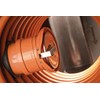 Backflow Flap Frog Flap Diameter 160 mm Orange Outlet Piece