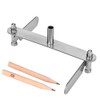 Woodworking Center Finder Marking Gauge Scriber Centering Tool Marker Center(40~100mm)