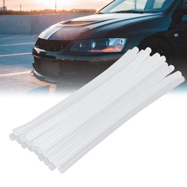 X AUTOHAUX 20 Pcs 7X200mm Hot Glue Sticks Paintless Dent Repair Clear for Car